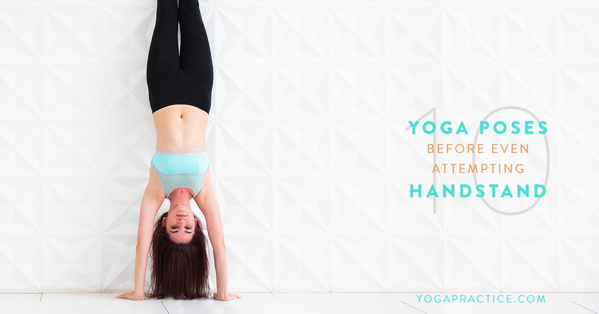 Building foundations for handstand – Wave on Yoga