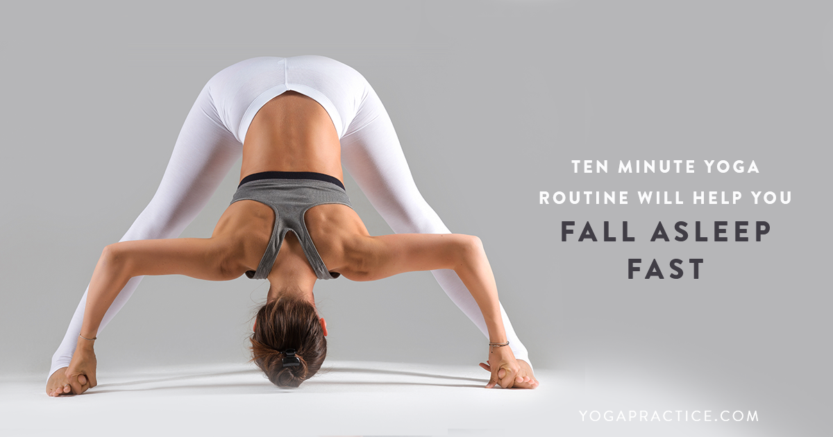 Ten minute yoga online routine