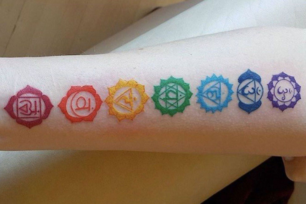 8 Unique and Inspiring Yoga Tattoos  Their Meaning  Unalome tattoo Tattoo  designs Tiny tattoos