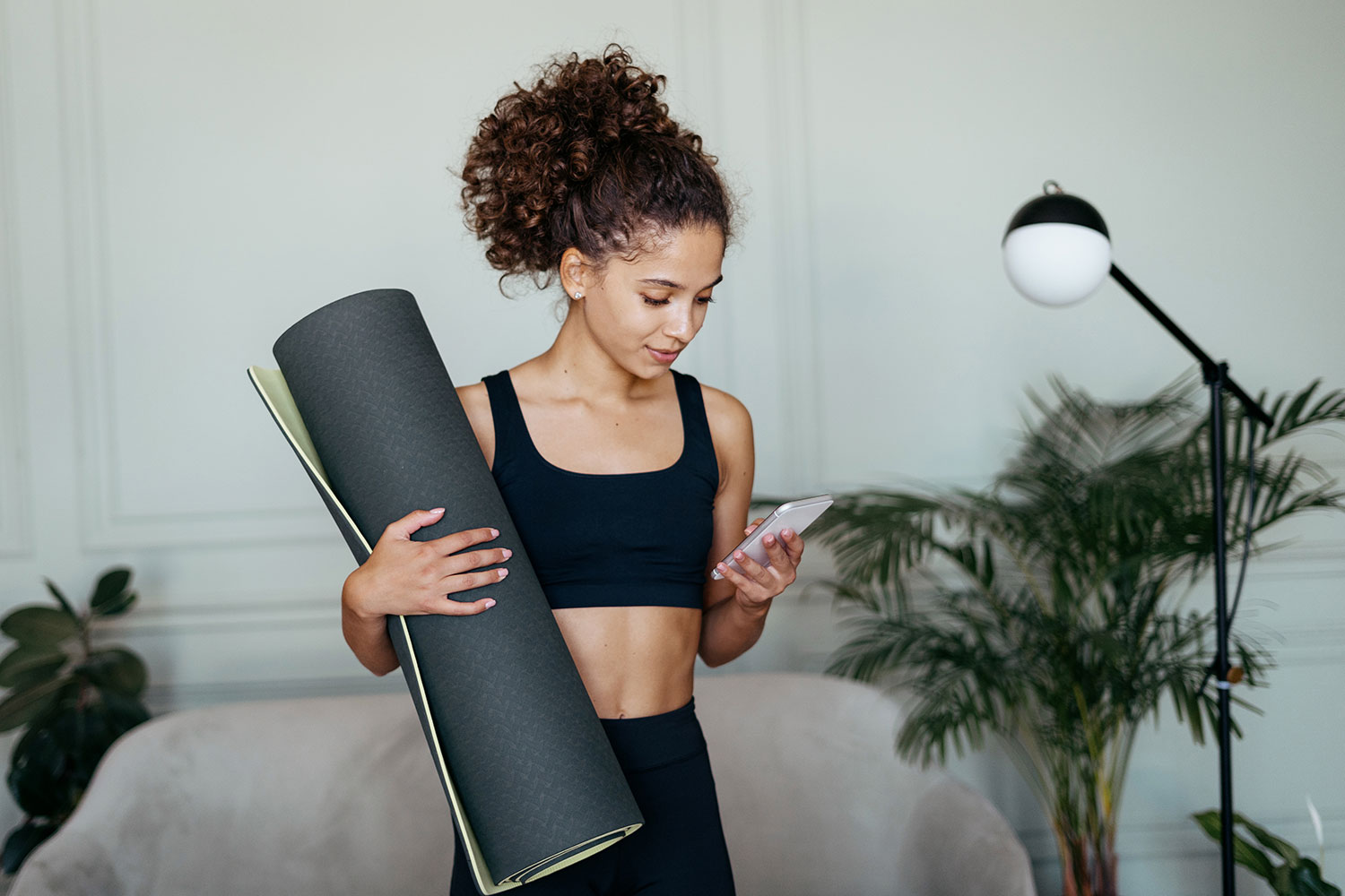 DIY Yoga Mat Spray - The Balanced Berry