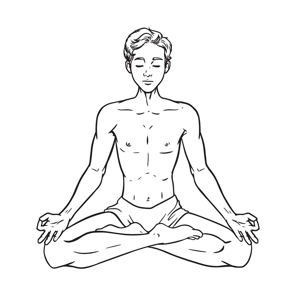 2,700+ Woman Meditating Drawing Stock Illustrations, Royalty-Free Vector  Graphics & Clip Art - iStock