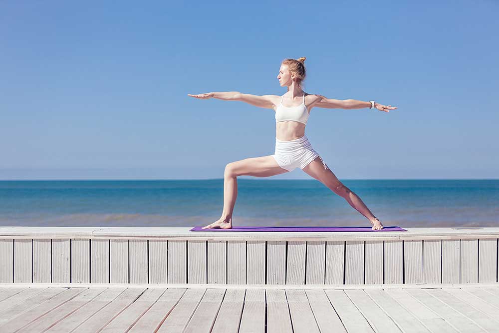 Virabadrasana 2 and Utthita Parsvakonasana — Warrior 2 to Extended Side Angle Pose