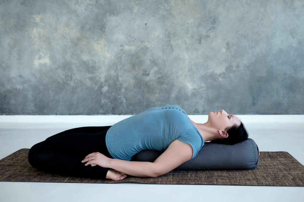 Supta Virasana — Saddle Pose