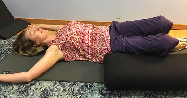 Yin Yoga Reclining Twist with Modifications - Jennifer Raye | Yin yoga poses,  Yin yoga, Yin poses