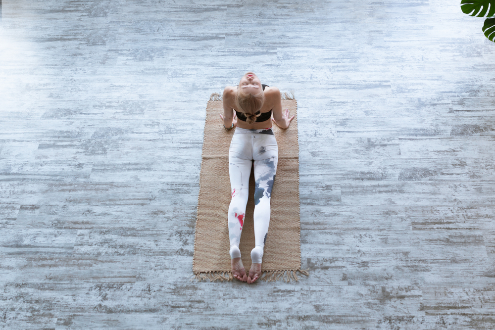 Stretching in Bhujangasana